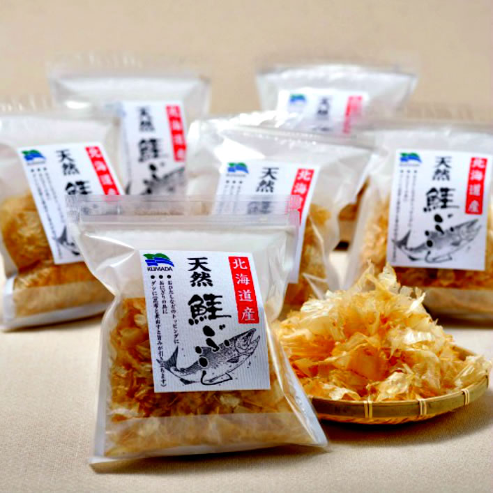 420円 14周年記念イベントが 知床産 鮭ぶし 華ふぶき 3袋セット